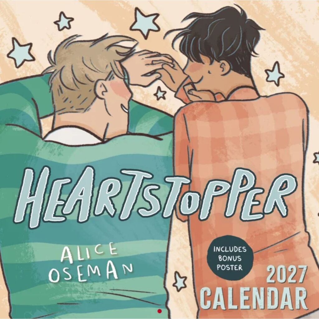 Heartstopper – veggdagatal 2027 m/ veggspjaldi