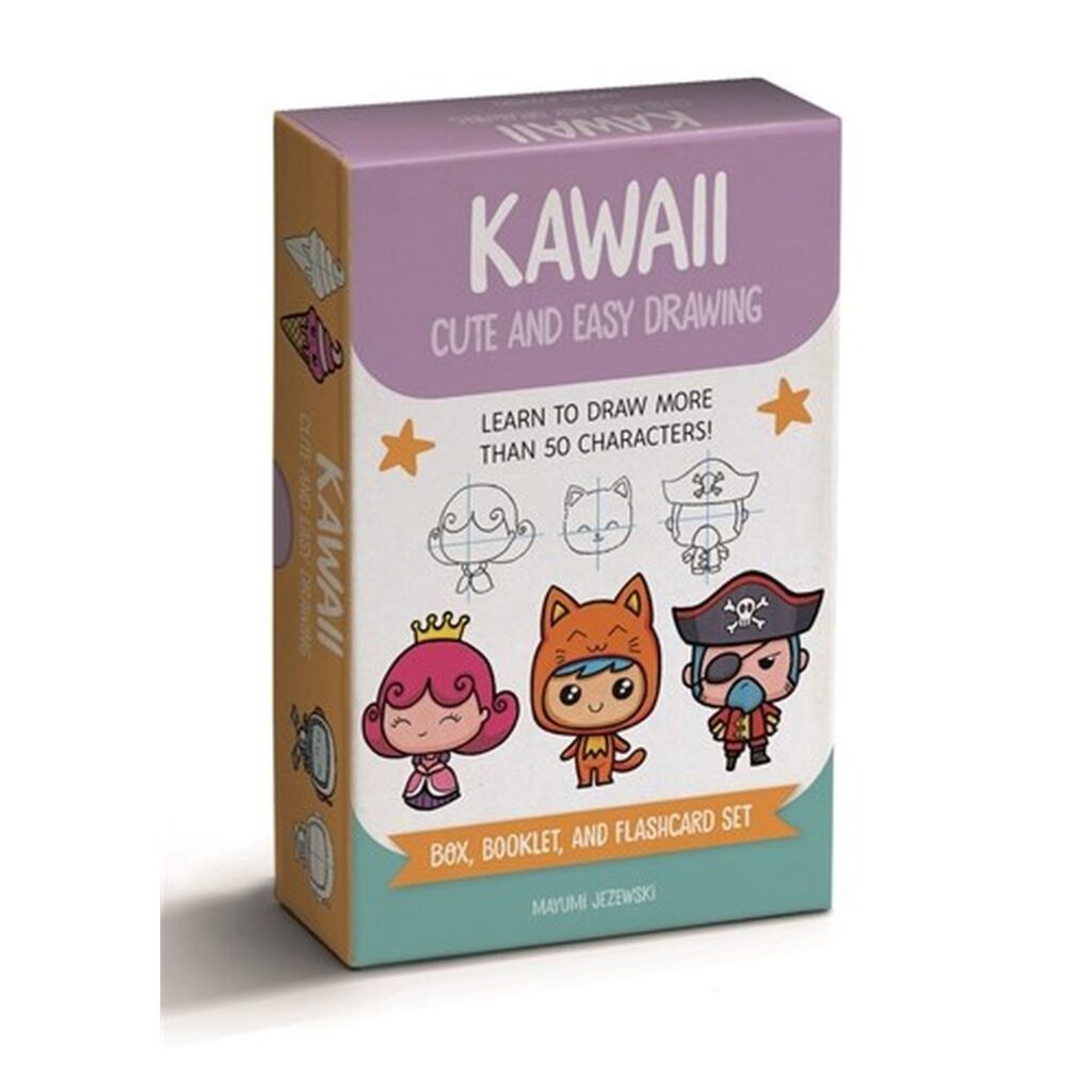 Kawaii Cute and Easy Drawing Deck: Learn