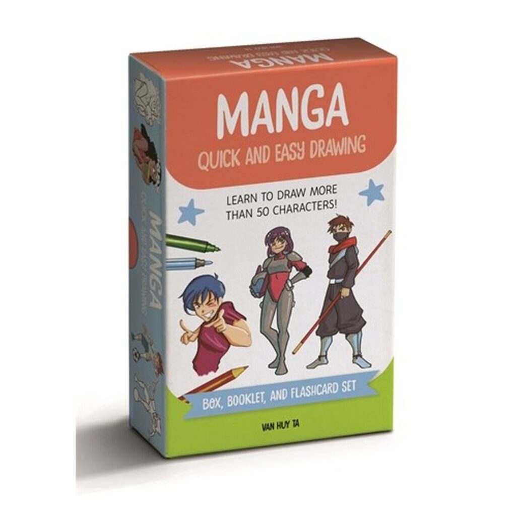 Manga Quick and Easy Drawing Deck: Learn