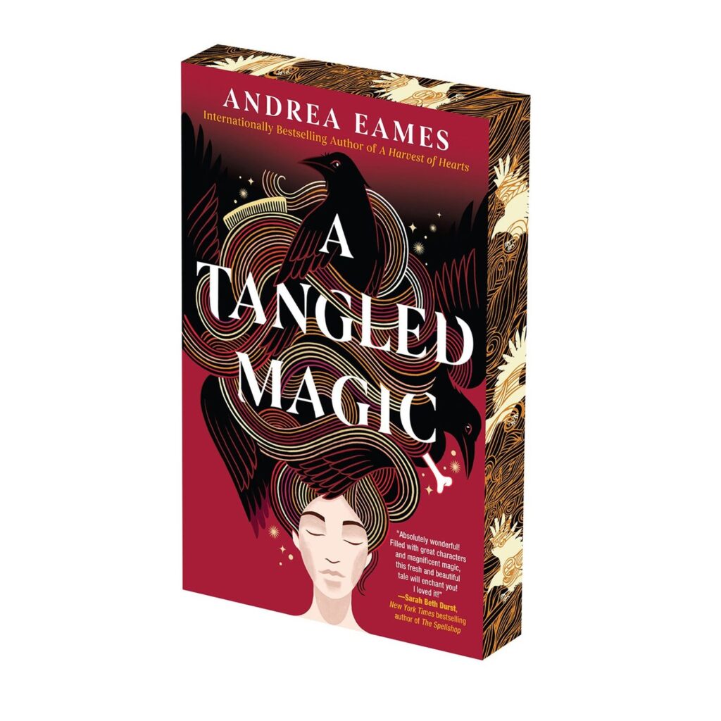 A Tangled Magic Deluxe Stenciled Edges