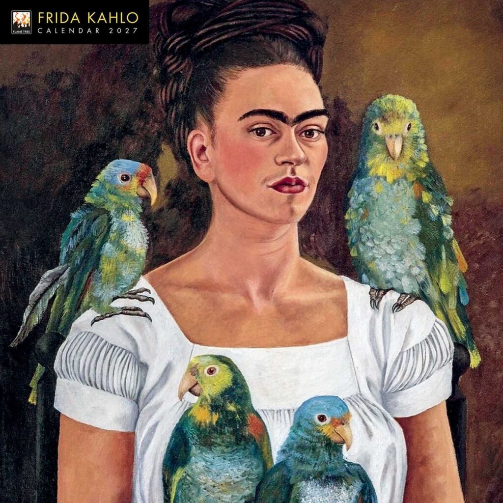 Frida Kahlo Art – veggdagatal 2027