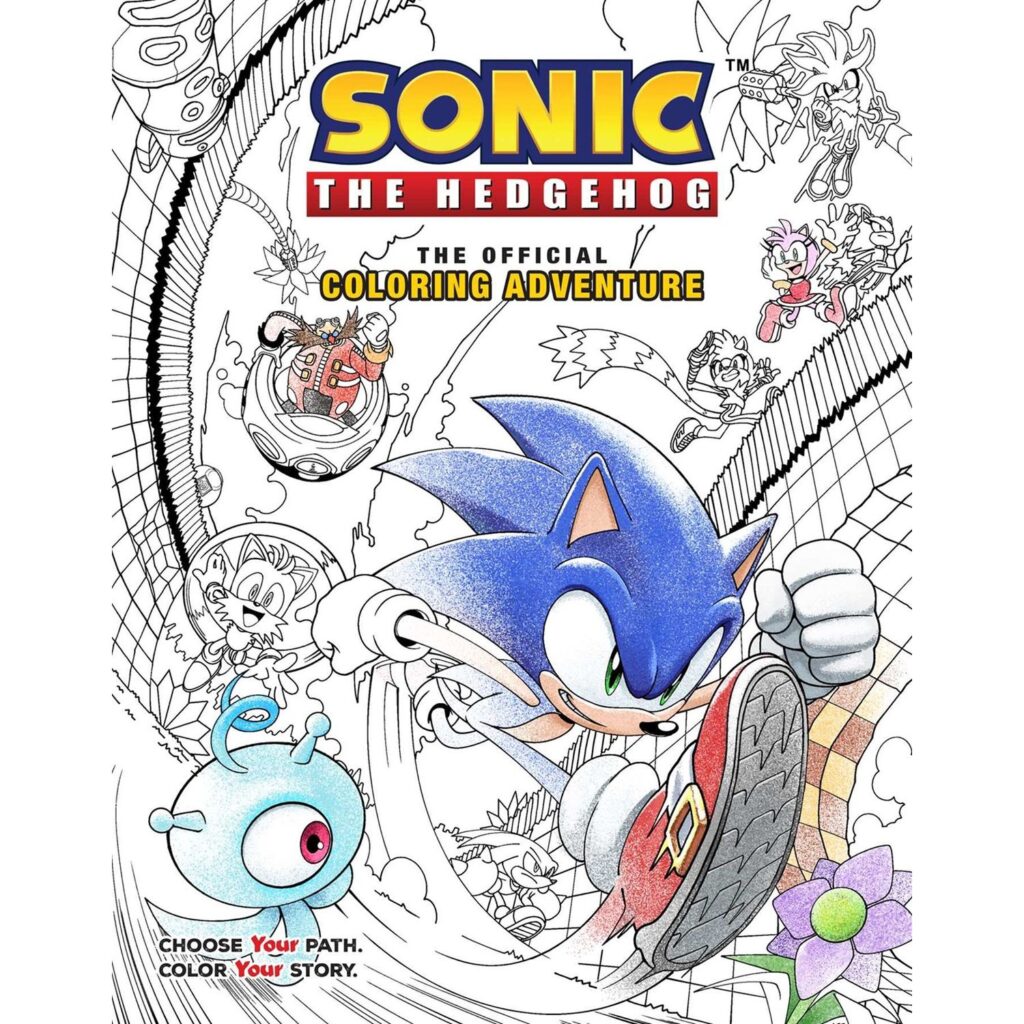 Sonic the Hedgehog: The Official Coloring Adventure