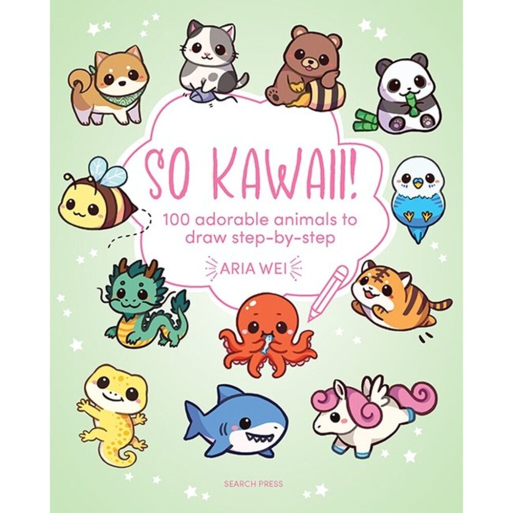 So Kawaii! 100 Adorable Animals to Draw | Nexus vefverslun